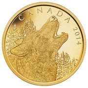 1250 Dollars Elizabeth II Howling Wolf Canada Numista