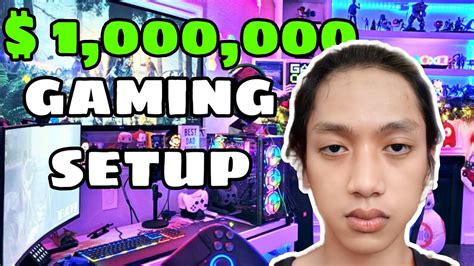 Revealing My 1 000 000 Gaming Setup YouTube