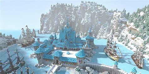 Minecraft Frozen - Arendelle Minecraft Project