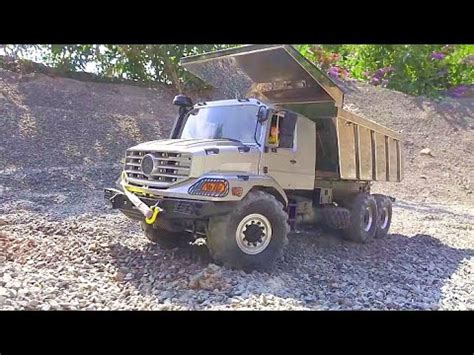 Mercedes Zetros X Rc New Rc Tipper Overland In Action Fantastic Rc