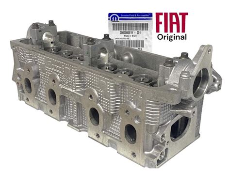 Cabeçote Novo Original Válvulas Motor Fiat Fire 1 4 8v Flex MOPAR