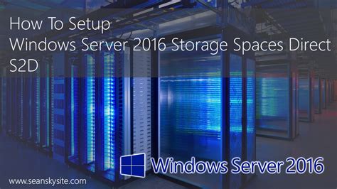 Configure Windows Server Storage Spaces Direct Youtube