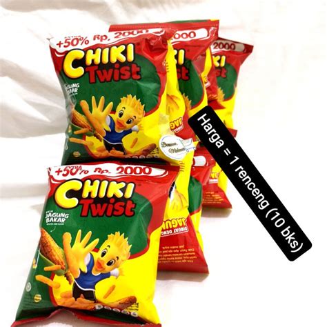 Jual Chiki Twist Chetos Kemasan Baru 225 G X 10 Pcs Shopee Indonesia