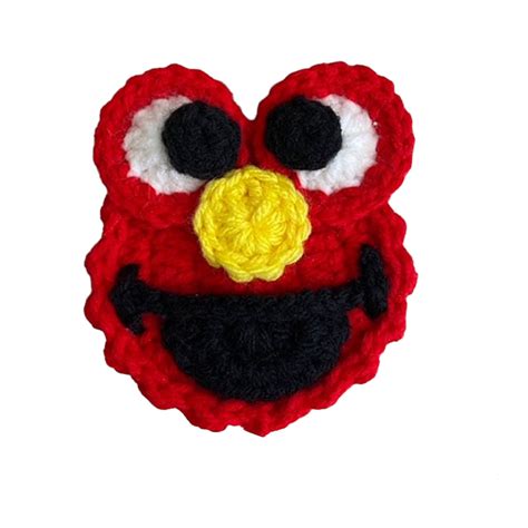 Mini Head Crochet Applique Heads Pre Made Animal Applique Crochet