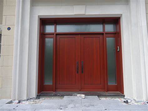 Portes D Entr E En Bois Moderne Modern Wooden Front Doors Moderno