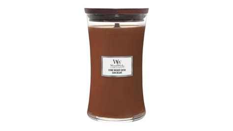 Woodwick Candle Large Hourglass Santal Myrrh Wolt Market Paphos Wolt