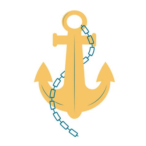 Ship Anchor Chain Drawing Illustrations Royalty Free Vector Graphics