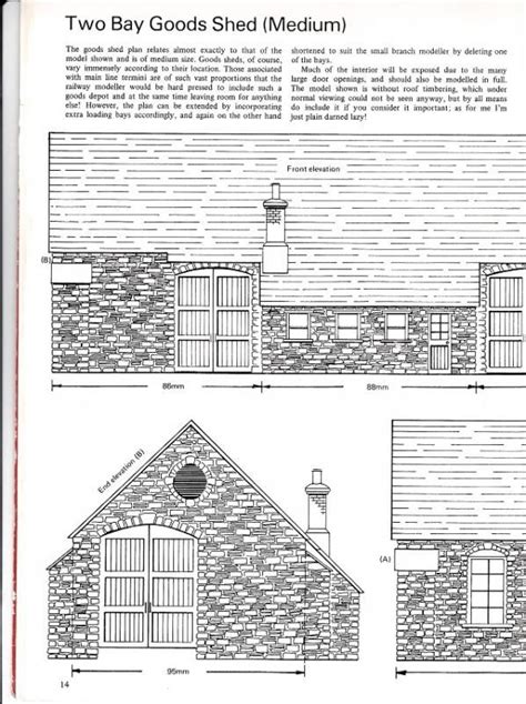 Railway Lineside Buildings Plans Dimensions Drawings Artofit