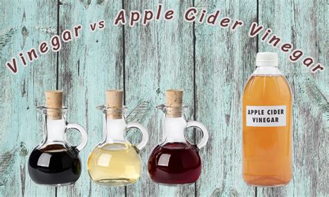 Vinegar Vs Apple Cider Vinegar The Ultimate Verdict The Coconut Mama