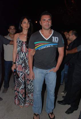 Bollywood: Sohail Khan With His Wife In Pics And Wallpapers 2011