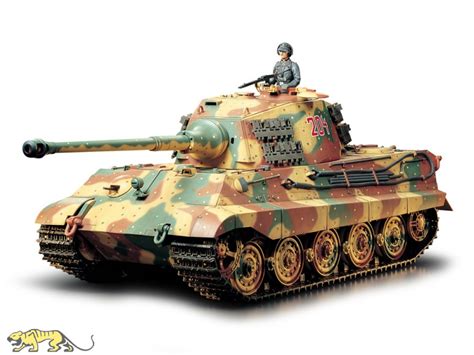 Tamiya Pz Kpfw Vi Tiger Ii K Nigstiger Rc Full Option Kit