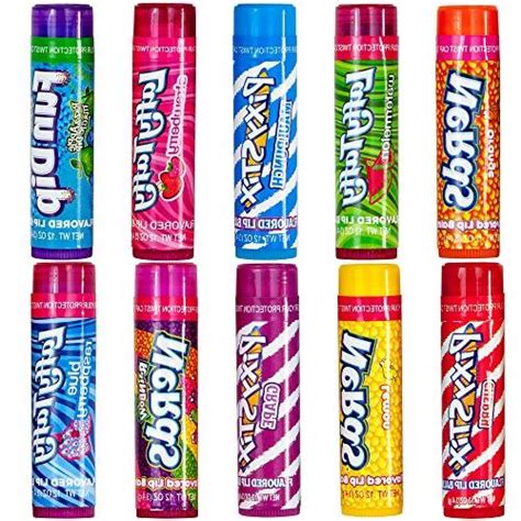 Lotta Luv Beauty 10 Flavored Lip Balms