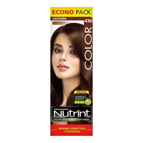 Tinte Para Cabello Xiomara Nutrint Casta O Dorado G Walmart