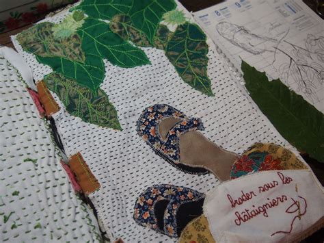 Journal textile Nadine Levé Textiles Broderie Livre