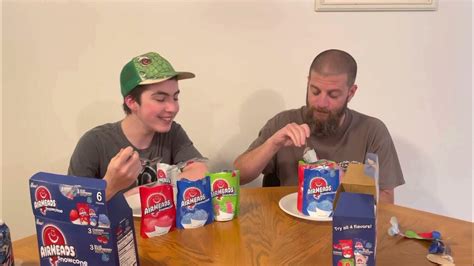 New Airheads Snowcone Review! (All Four Flavors!) - YouTube