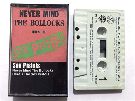 【やや傷や汚れあり】 カセットテープ セックス・ピストルズ Sex Pistols『never Mind The Bollocks』勝手にしやがれ Punk 同梱8本まで送料198円の落札