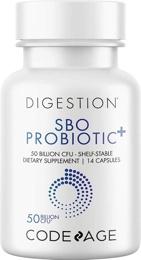 Amazon Codeage SBO Probiotics 50 Billion CFUs Multi Strain Soil