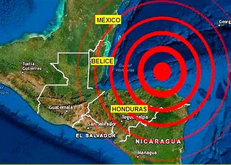 Sismo En Honduras De Magnitud 5 4 Se Registró Sin Daños Ni Víctimas