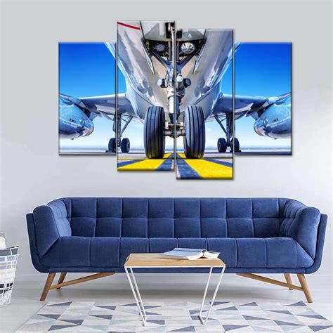 Airplane Landing Wheels Wall Art | Photography