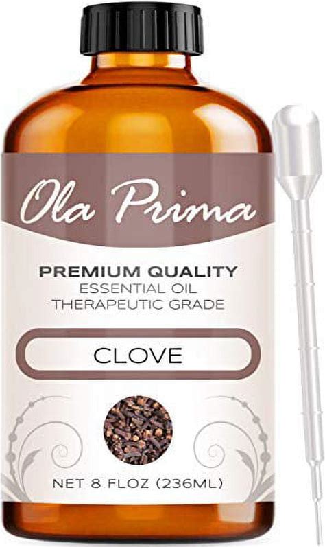 Ola Prima Oils Oz Clove Essential Oil Fluid Ounces Walmart