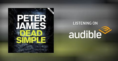 Dead Simple By Peter James Audiobook Uk