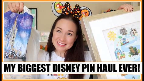 HUGE DISNEY PIN HAUL Aulani D23 Disneyland FairyTails Walt Disney