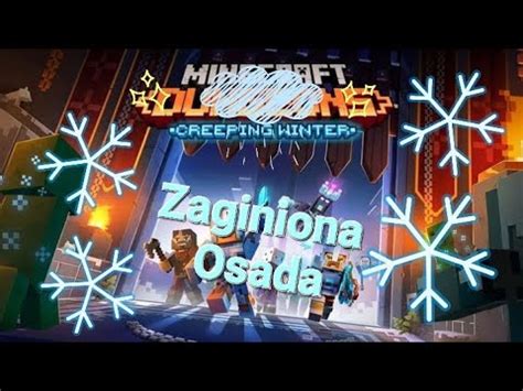 Minecraft Dungeons Creeping Winter Dlc Zaginiona Osada Youtube