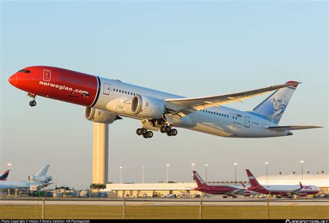 G Ckwa Norwegian Air Uk Boeing 787 9 Dreamliner Photo By Hector A