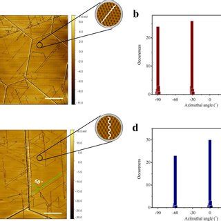 AFM investigation on h-BN nano-trenches obtained via nickel and ...