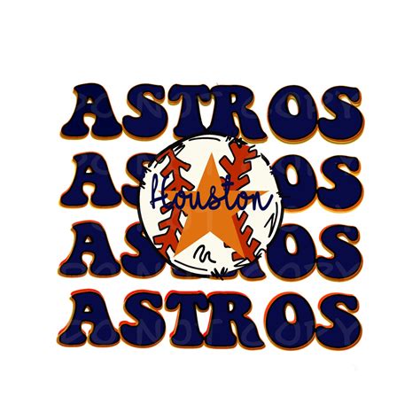 Houston Astros Sublimation Digital Download Etsy