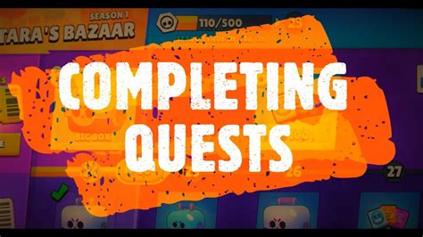 Completing Quests Brawl Stars Youtube