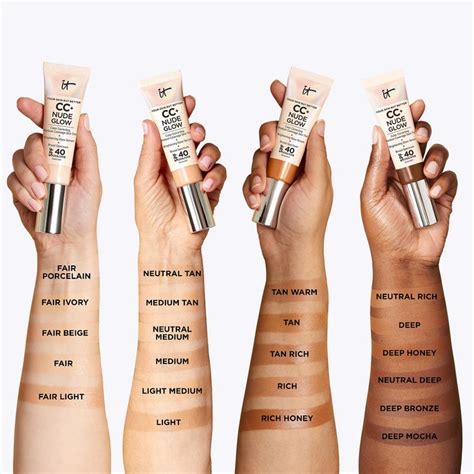 It Cosmetics Cc And Nude Glow Lightweight Foundation And Glow Serum