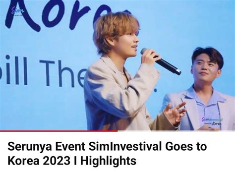 BTS V HOTRENDS On Twitter Siminvestival Goes To Korea Highlights