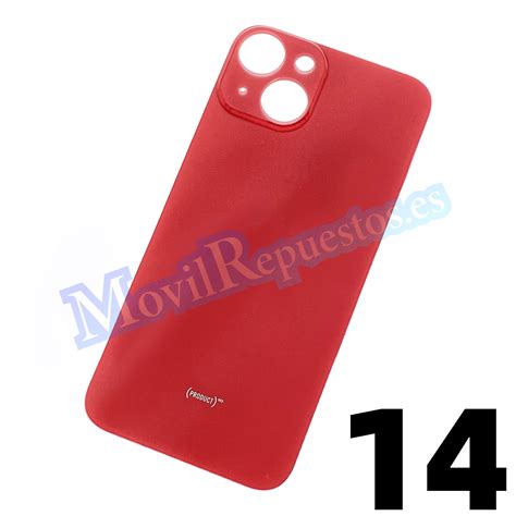 Tapa Trasera Para Iphone Rojo Movilrepuestos Es