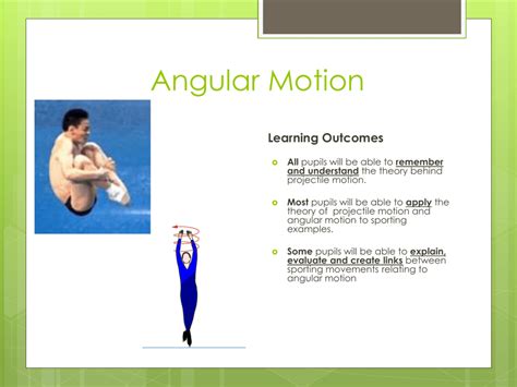 Angular Motion