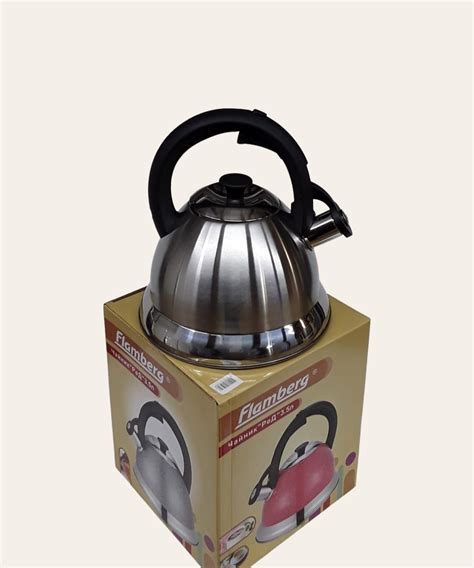 Stainless Steel Whistling Kettle 3 5L GO DEALZ