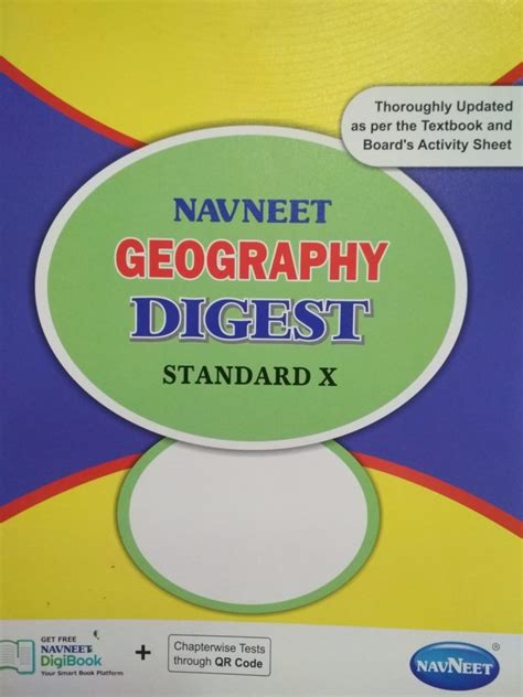 Navneet Geography Digest Std X Bookwalas