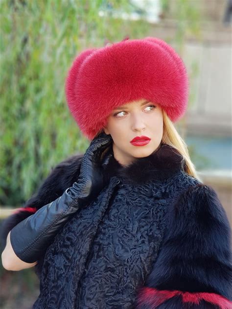 Red Fur Hat Red Fur Fur Fur Hat