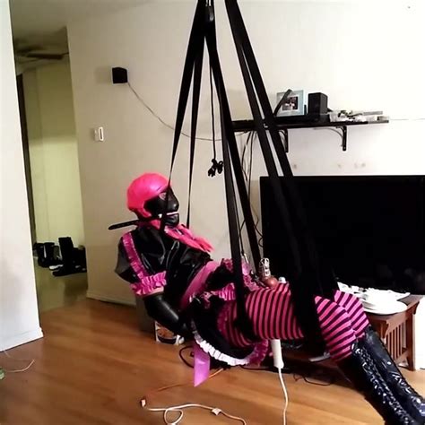 Sissy Self Bondage Swing Shemale Stockings Solo Porn 16 XHamster