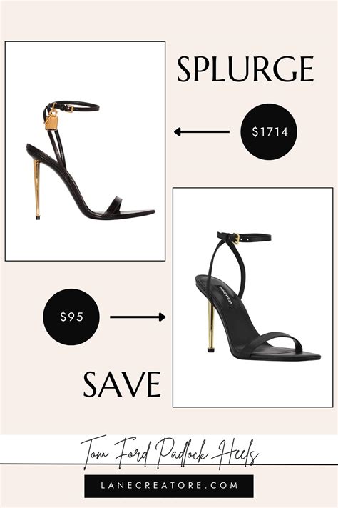 12 Best Tom Ford Inspired Heels Padlock And More Lane Creatore