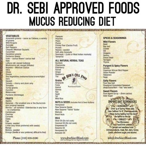 Dr Sebi Approved Vegetable Fruit List Dr Sebi Recipes Alkaline