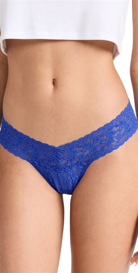 Hanky Panky Hanky Panky Signature Laced Low Rise Rolled Editorialist