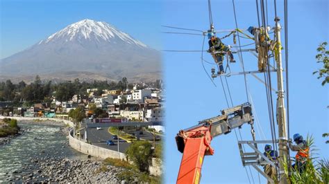 Cortes De Luz Programados En Arequipa Conoce Las Zonas Sin Servicio