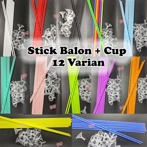 Jual Fun Kids Party Tangkai Balon Gagang Balon Stick Balon