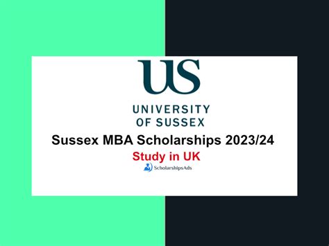 Sussex Mba Scholarships 202324 University Of Sussex Uk