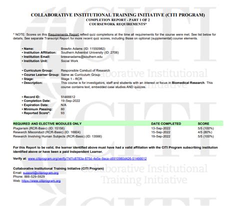 Certificatestrainings Breean Adams