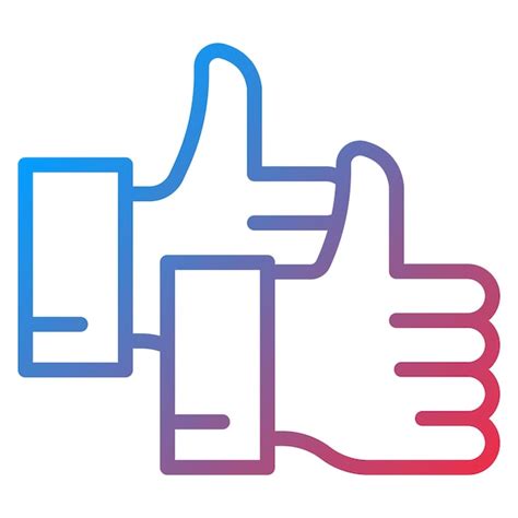 Premium Vector Thumbs Up Icon Vector Image Can Be Used For Technology