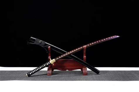 Shusui Samurai Sword,Katana,High manganese steel,Solid wood paint,Long – swordculture