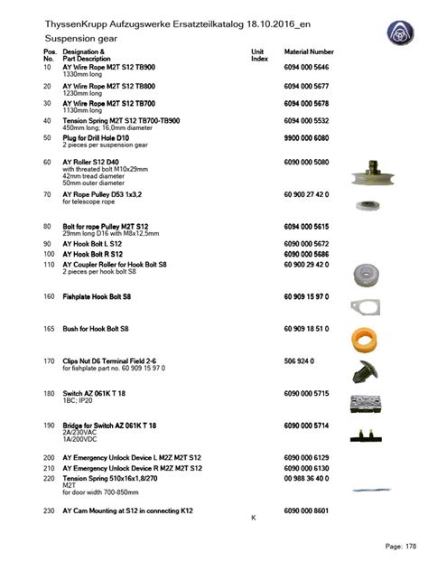 Suspension Gear Pdf Screw Manufactured Goods