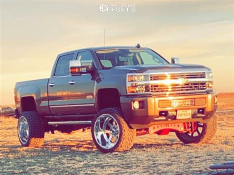 2015 Chevrolet Silverado 2500 HD Wheel Offset Super Aggressive 3 5